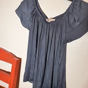 LOFT Navy Women's Blouse